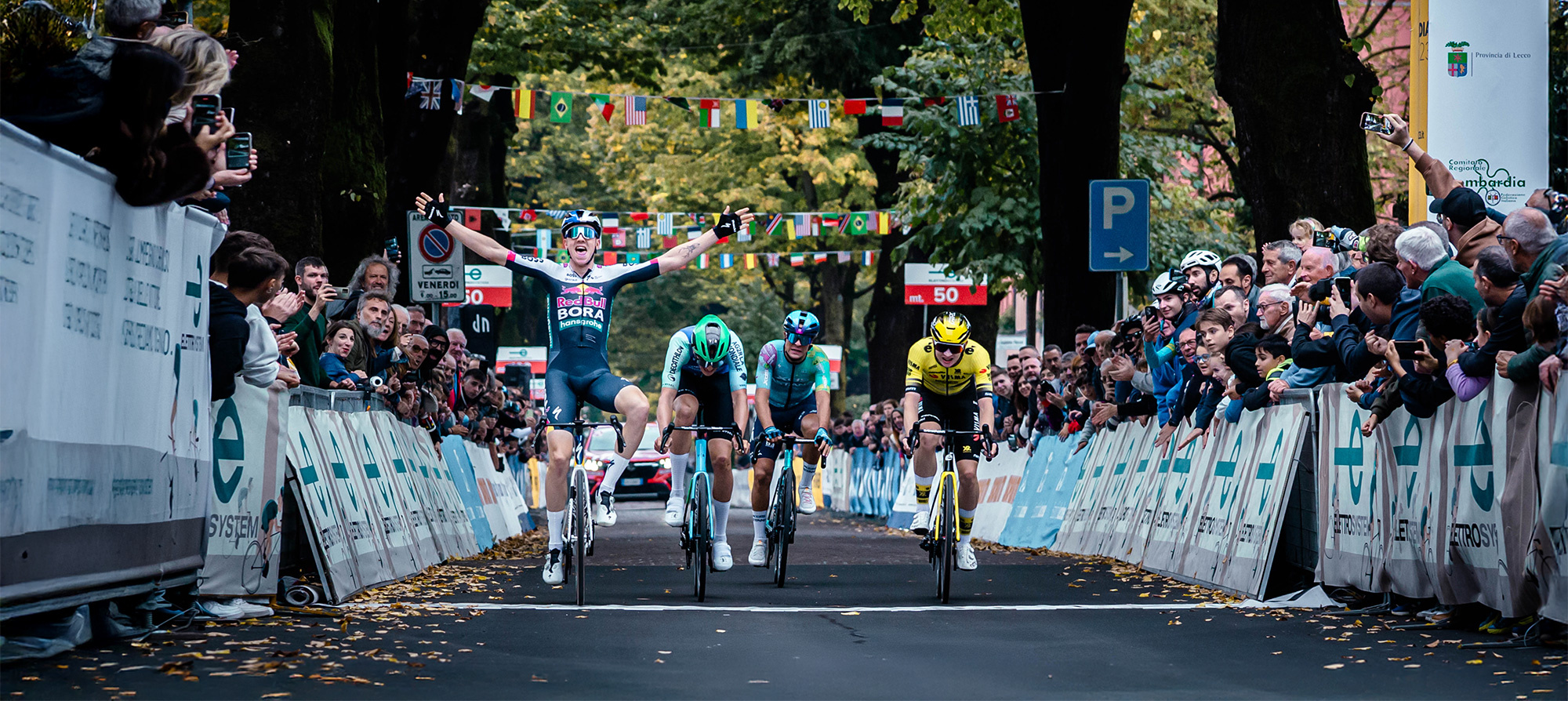 LOMBARDIA U23: ALL-FOREIGN PODIUM — SCOTLAND'S THORNLEY WINS, NEGRENTI 4TH